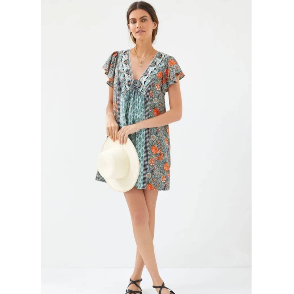 Anthropology Astrid 2X Mini Tunic Dress